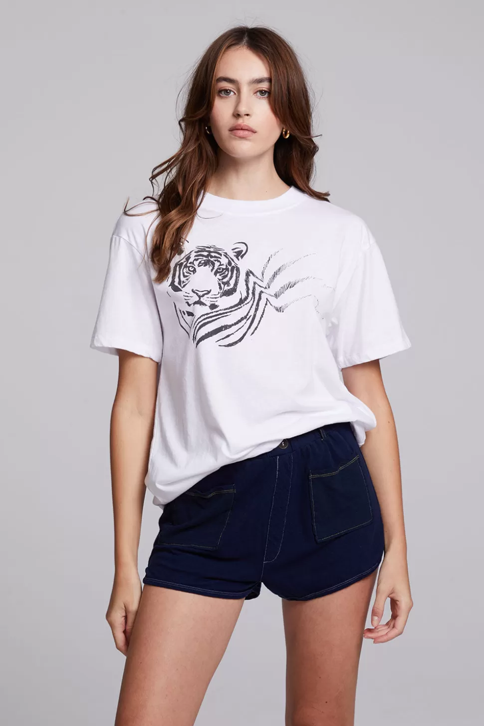 Chaser Brand Tiger Sketch Tee Flash Sale