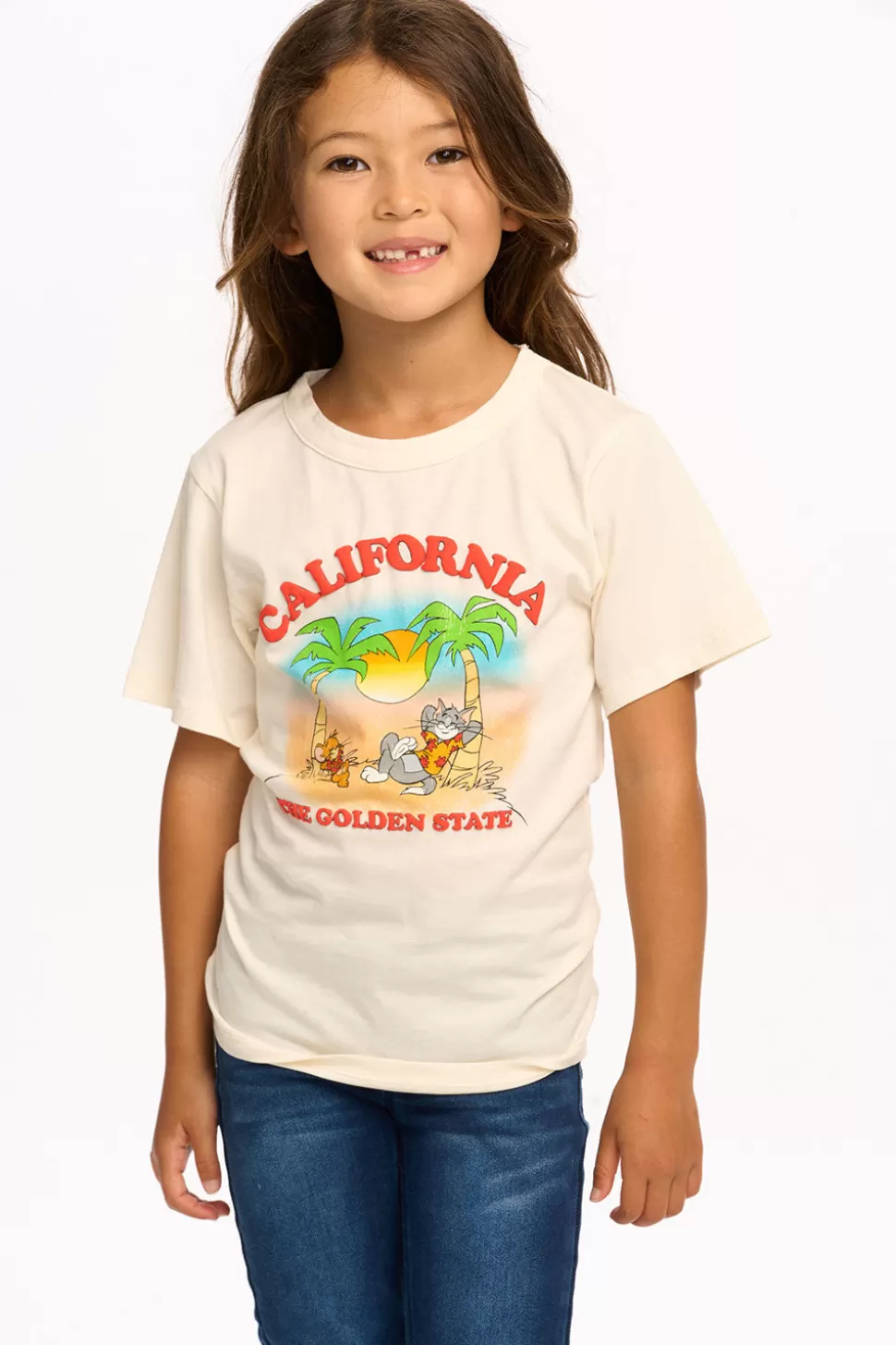 Chaser Brand Tom & Jerry "California" Charlie Tee Flash Sale