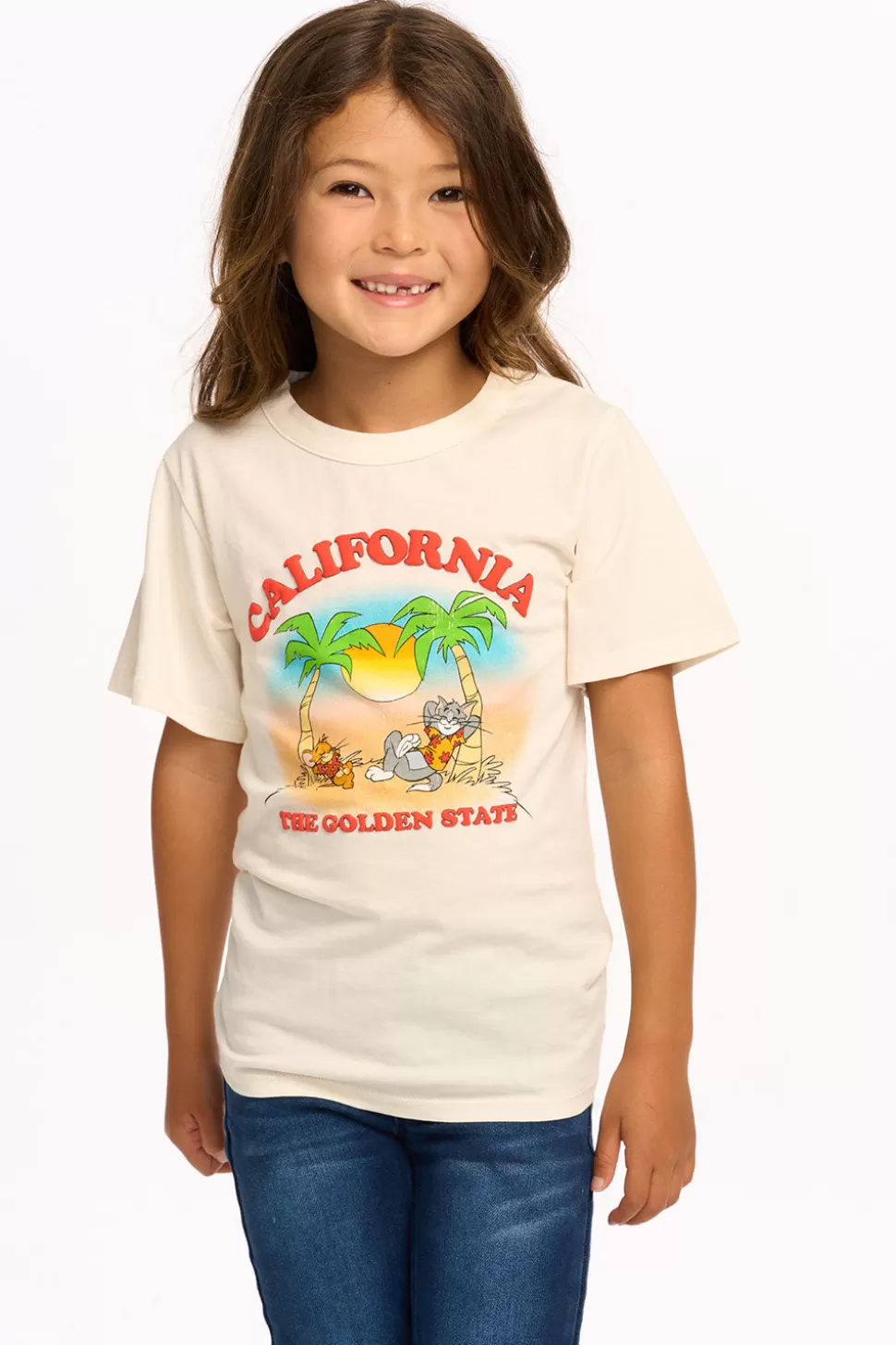 Chaser Brand Tom & Jerry "California" Charlie Tee Flash Sale