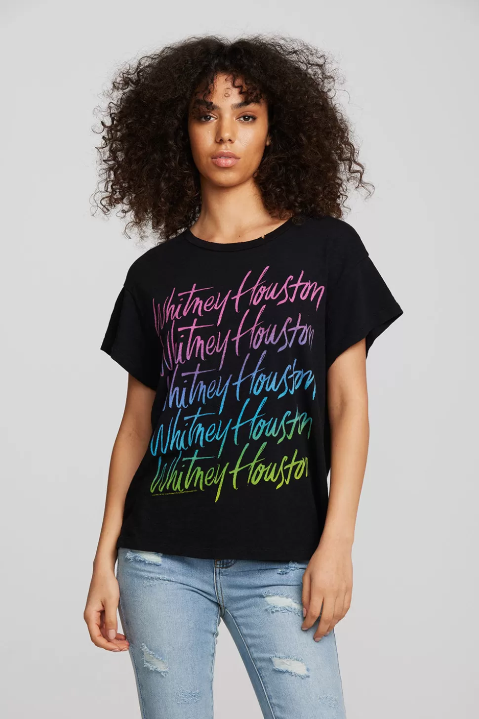 Chaser Brand Whitney Houston - Gradient Script Discount