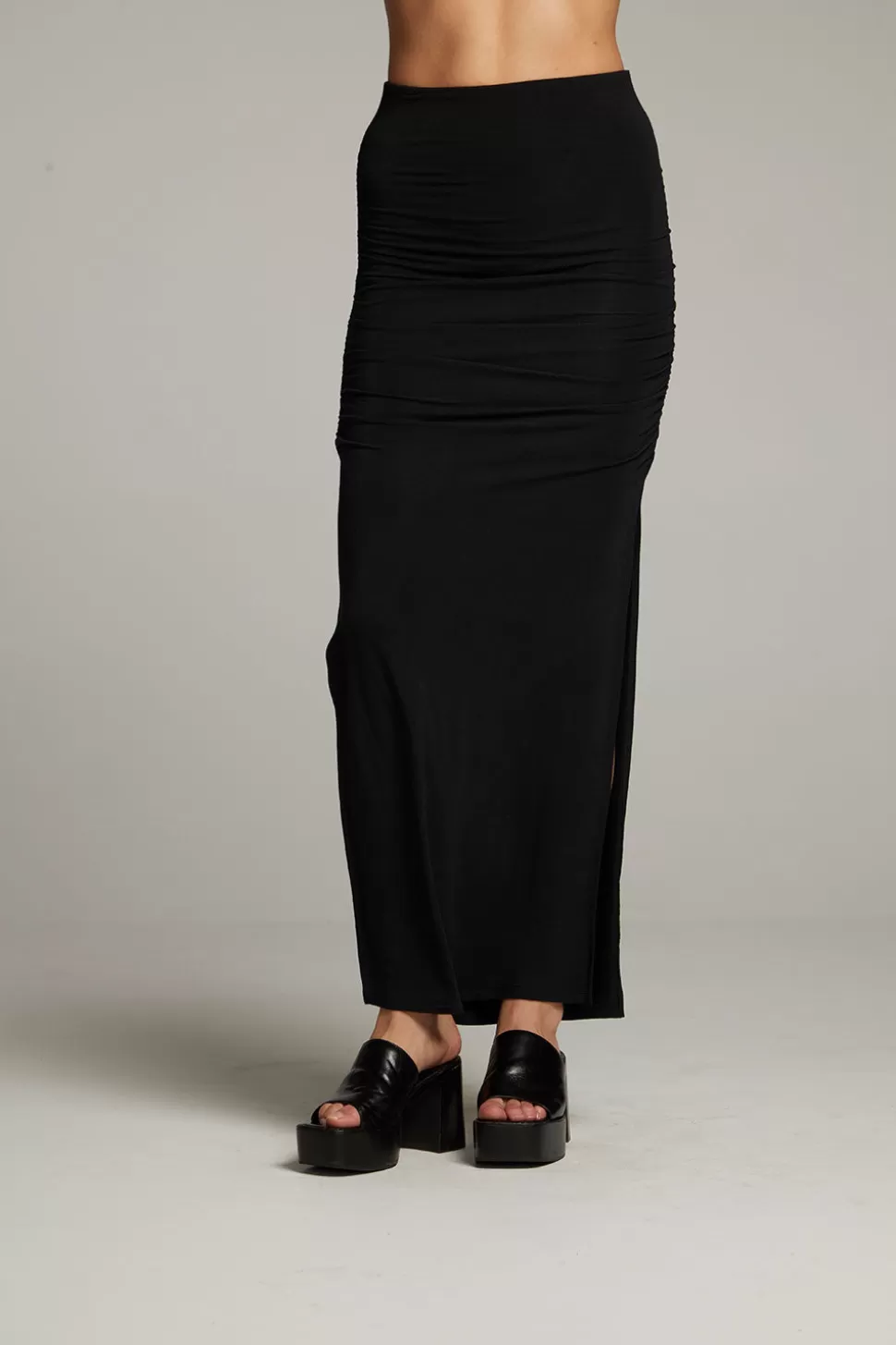 Chaser Brand Wynwood True Black Skirt New